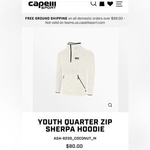 Capelli Kids Sherpa Hoodie